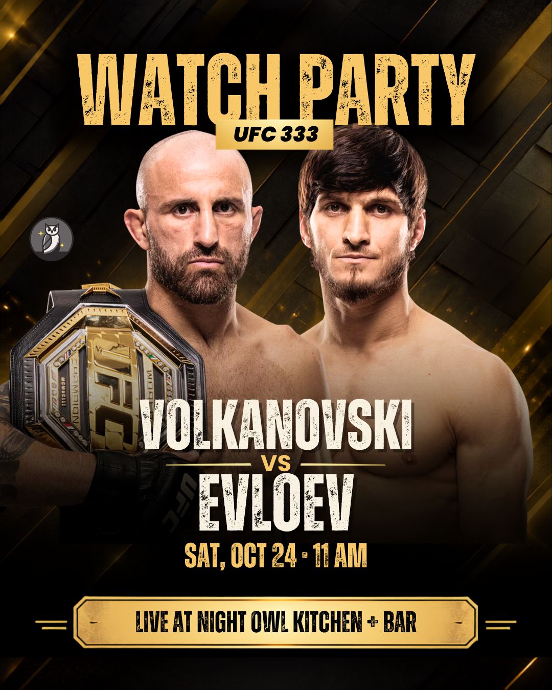 UFC 333 Watch Party